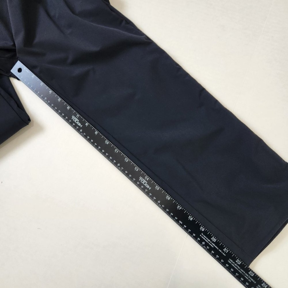 Alchemy Equipment Crop Trouser Pant Womens S Navy Side Zip Stretch Relaxed - Picture 7 of 12